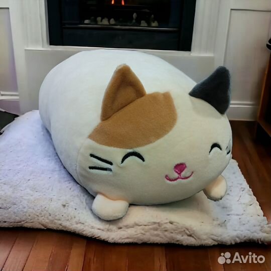 Кот, Мягкая игрушка/подушка, длина 28см
