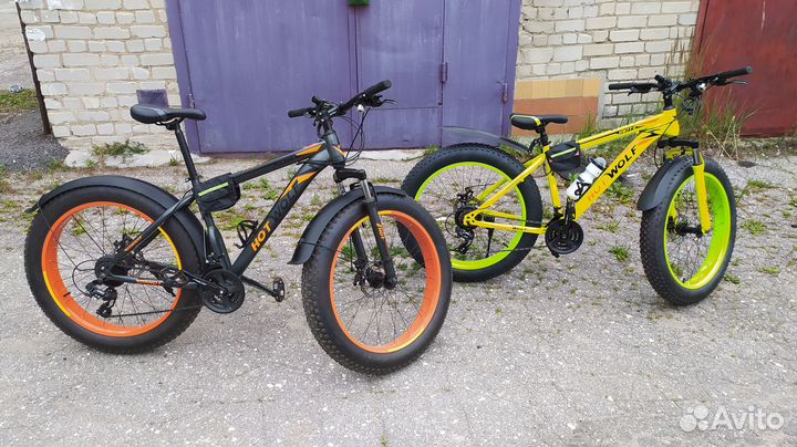 Велосипед fatbike 26*4.0 серый (бронь)