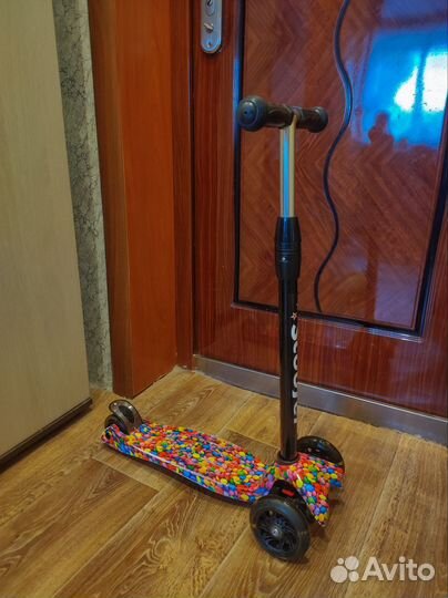 Самокат детский трехколесный бу