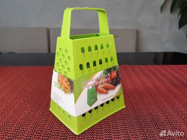 Терка пластиковая четырехгранная