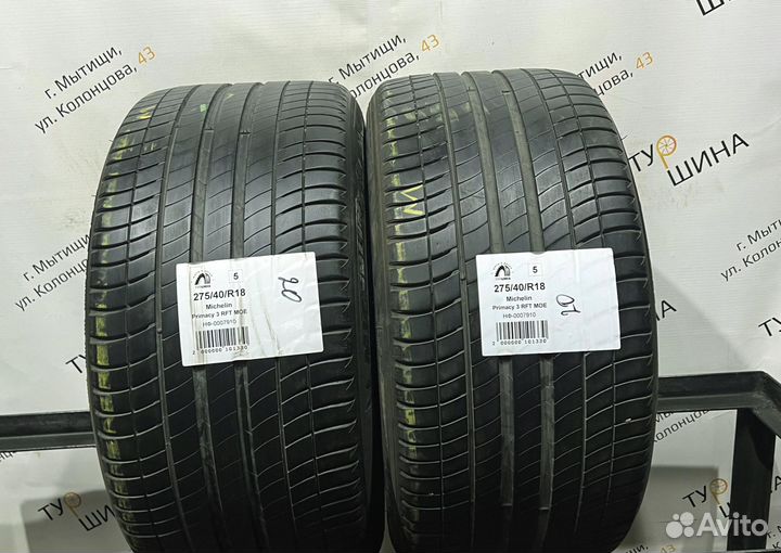 Michelin Primacy 3 275/40 R18 94Y