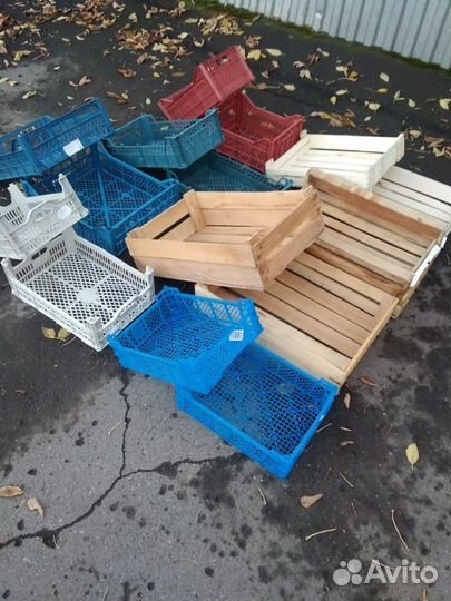 Ящики под ягоду, фрукты, овощи