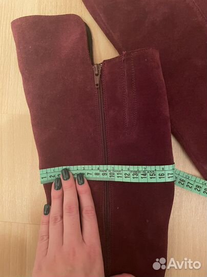 Ботфорты замшевые Ralf Ringer 38