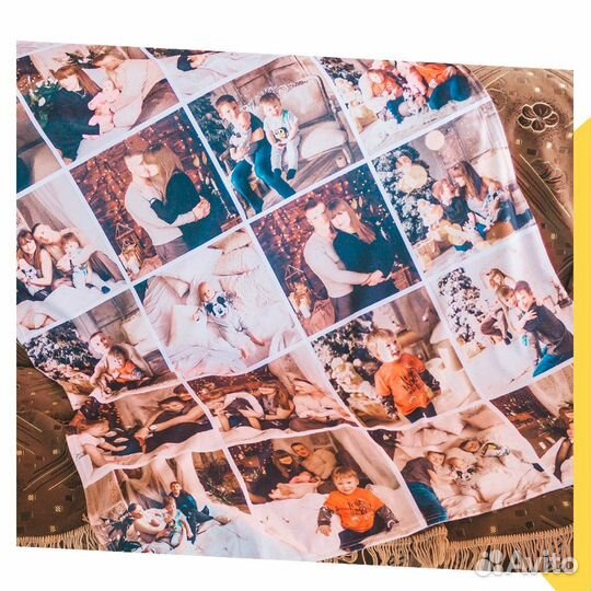 Плед с фото 200х220см