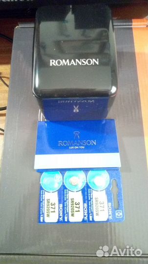 Наручные часы Romanson Titanium, полный комплект