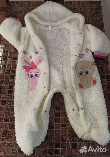 Комбинезон на девочку 68