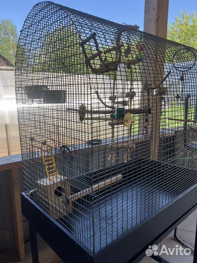 Клетка (дом) для птиц (попугаев и др.)