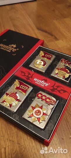 Бензиновые зажигалки, набор