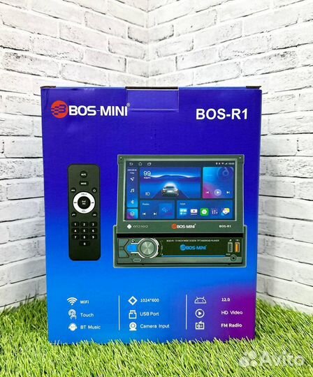 Андроид магнитола с экраном Bos-Mini R1