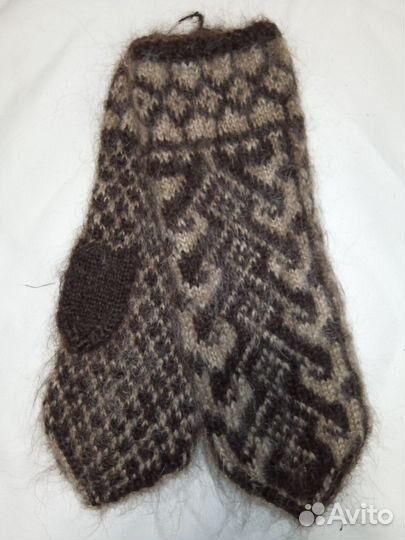 Варежки ручной работы