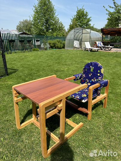 Детский стол и стул
