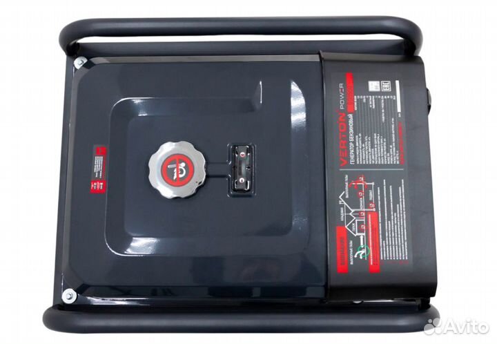 Генератор бензиновый verton power GG6500 01.15815