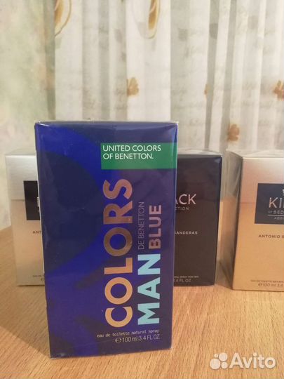 Туалетная вода Antonio Banderas,Benetton Blue100ml