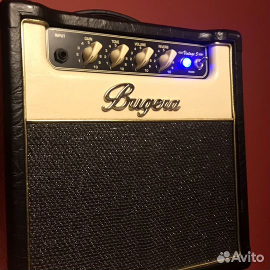 Bugera vintage 5 ламповый гитарный усилитель