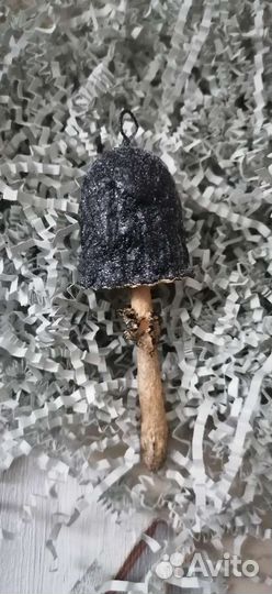 Ватная елочная игрушка