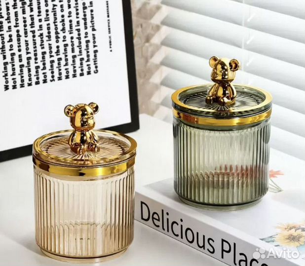 Органайзер для ватных дисков и палочек