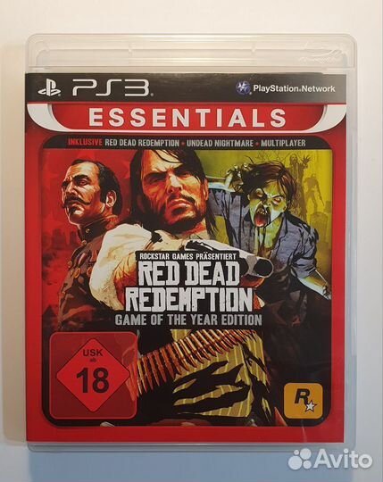 PS3 Red Dead Redemption Game of The Year Edition