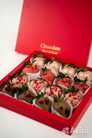 Клубника в шоколаде. Корпусные конфеты