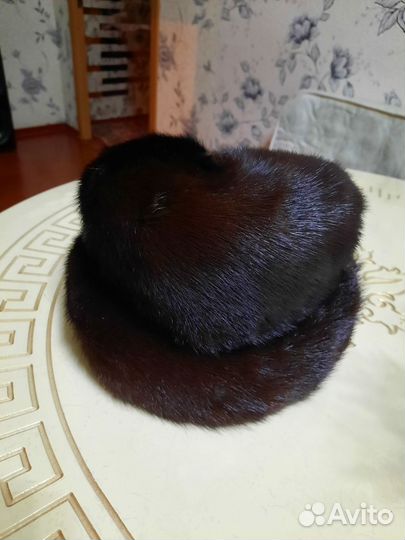 Шапка норковая женская
