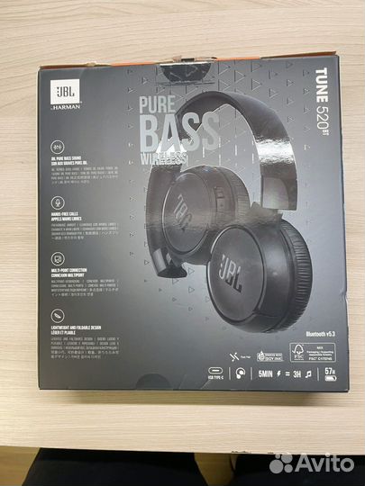 Беспроводные наушники jbl tune 510bt