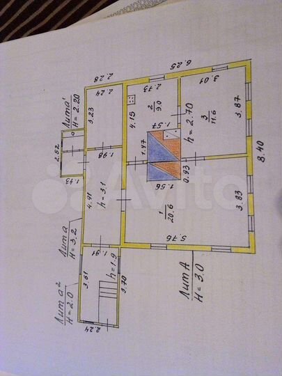 Дом 41,2 м² на участке 26 сот.