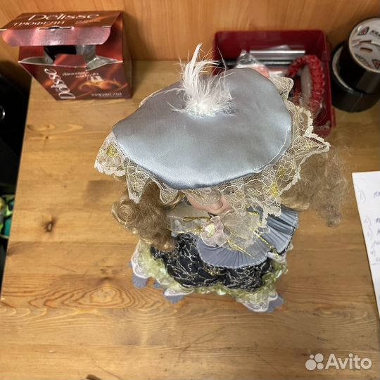 Кукла фарфоровая коллекционная 80х гг