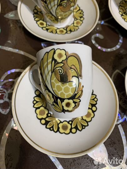 Сервиз СССР, чайные пары, чайники, посуда