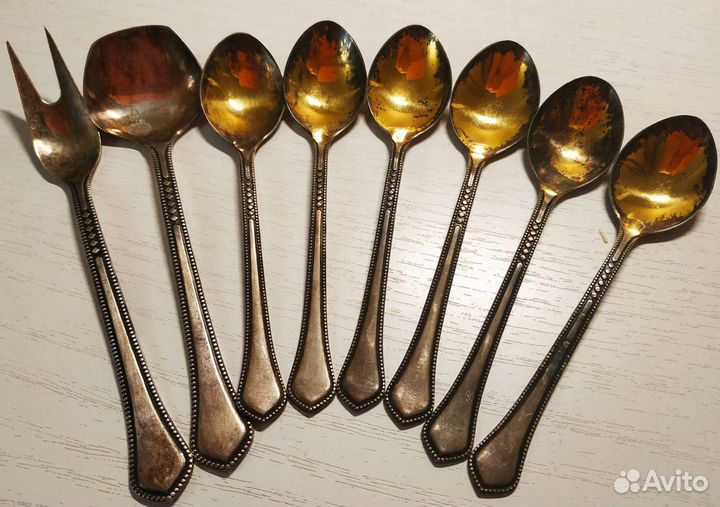 Столовые приборы мельхиор СССР
