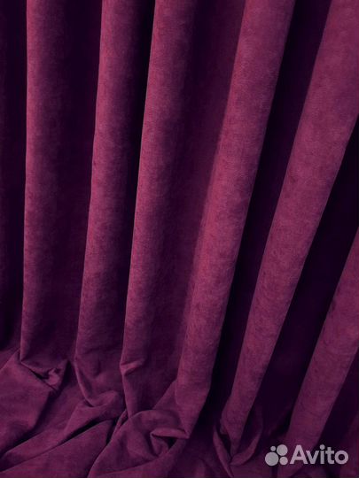 Шторы канвас фиолетовые новые комплект