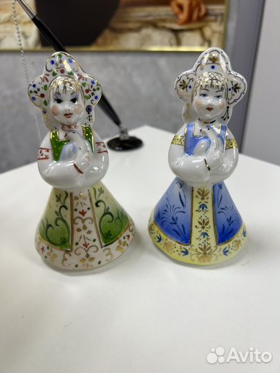Фарфоровые статуэтки СССР вербилки