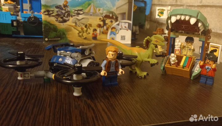 Lego наборы jurassic world