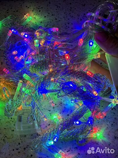 Гирлянда штора