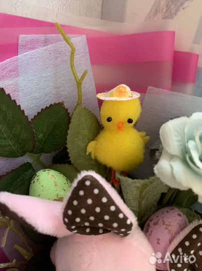 Букет весенний с игрушками