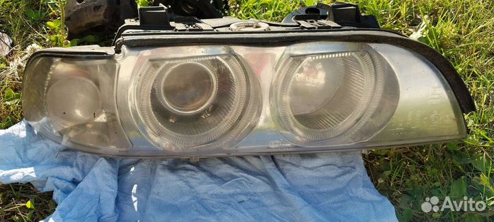 Фары на бмв Е39 5 серии ресталинг