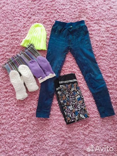 Шапку, варежки, без лосин