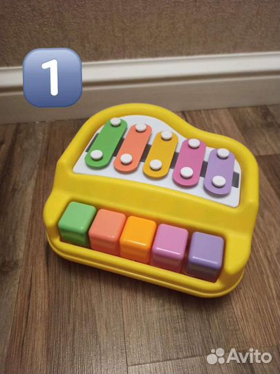 Развивающие игрушки музыкальные, инерционные