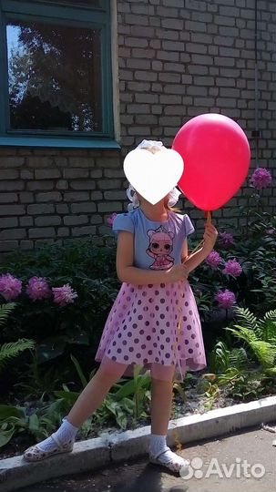 Платье Лол для девочки 5-6 лет