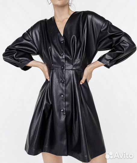 Кожаное платье Befree