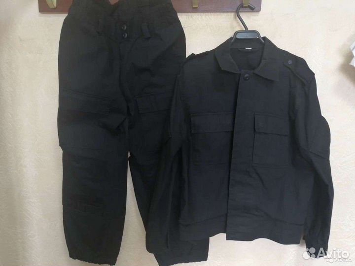 Униформа чёрная, форма охраны