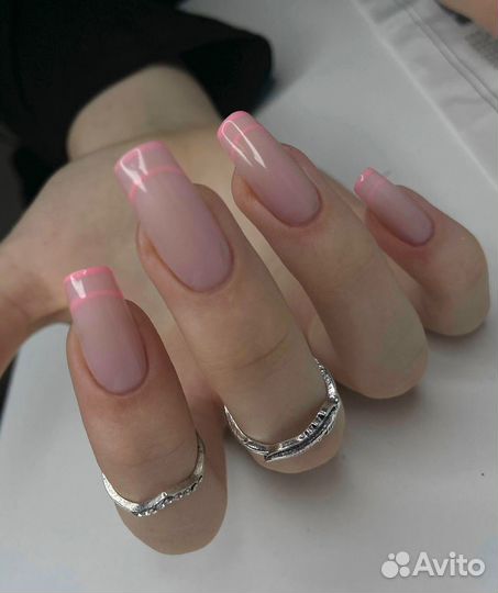 Титановая нить,Маникюр, педикюр, наращивание