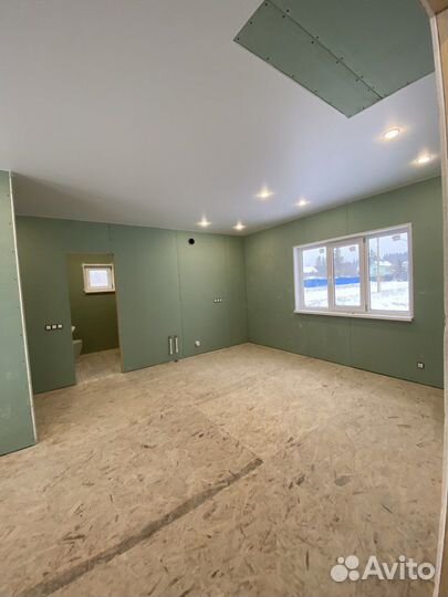 Каркасный дом под ключ 60 м