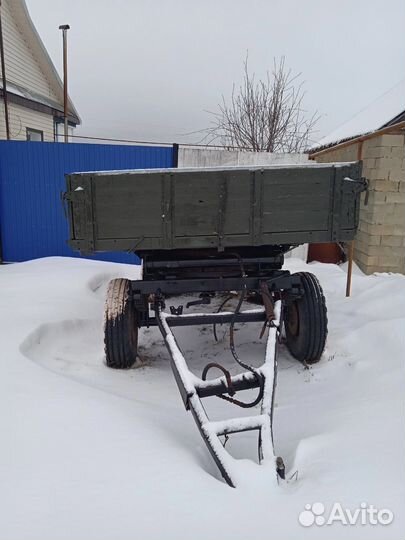 Тракторная телега с документами