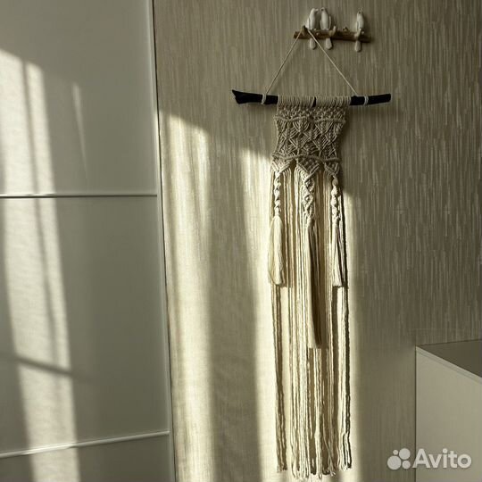 Панно макраме, декор