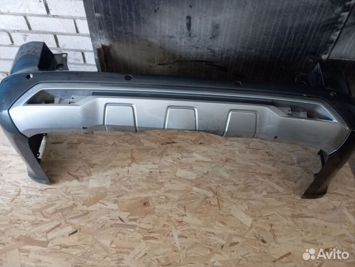 Задний бампер mitsubishi pajero sport