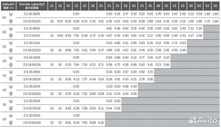 Башенный кран Sany SFT160(T6518-10), 2023