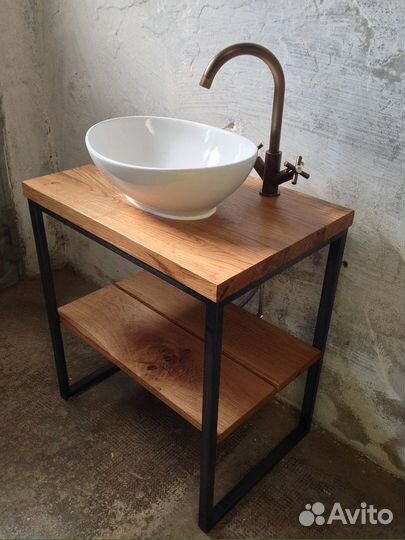 Тумба для ванной лофт