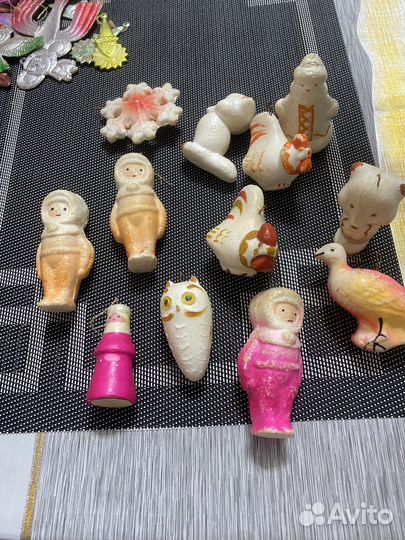 Елочные игрушки СССР