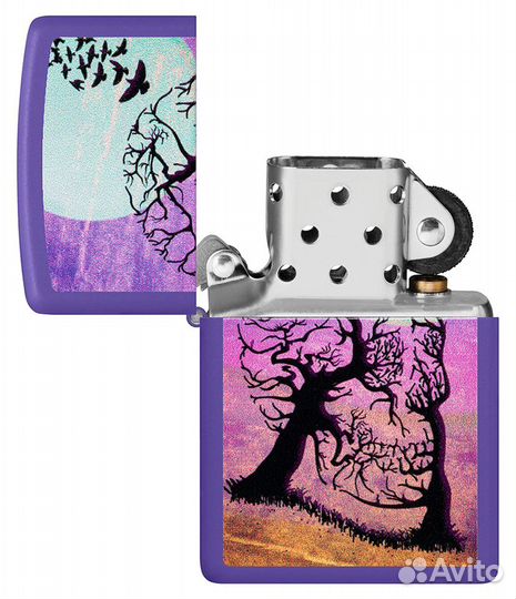 Зажигалка бензиновая Zippo 48638 Skull Tree