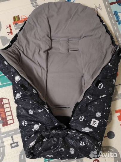 Зимний конверт в коляску