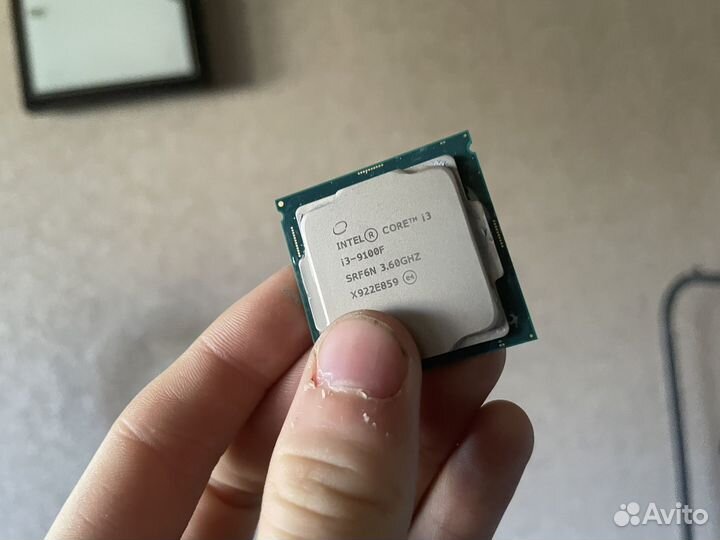 Процессор intel core i3 9100f 1151v2